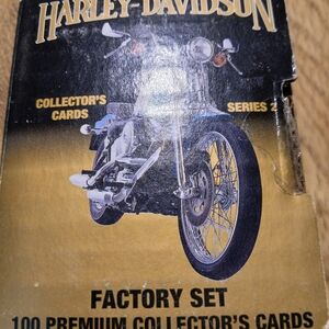 Harley-Davidson Gold and Black Collector's Cards